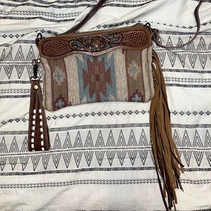 Myra bag with fringes